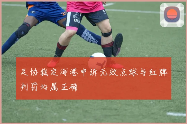 足协裁定海港申诉无效点球与红牌判罚均属正确